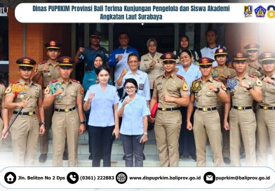 Perkuat Sinergisitas, Dinas PUPRKIM Terima Kunjungan Akademi Angkatan Laut Surabaya