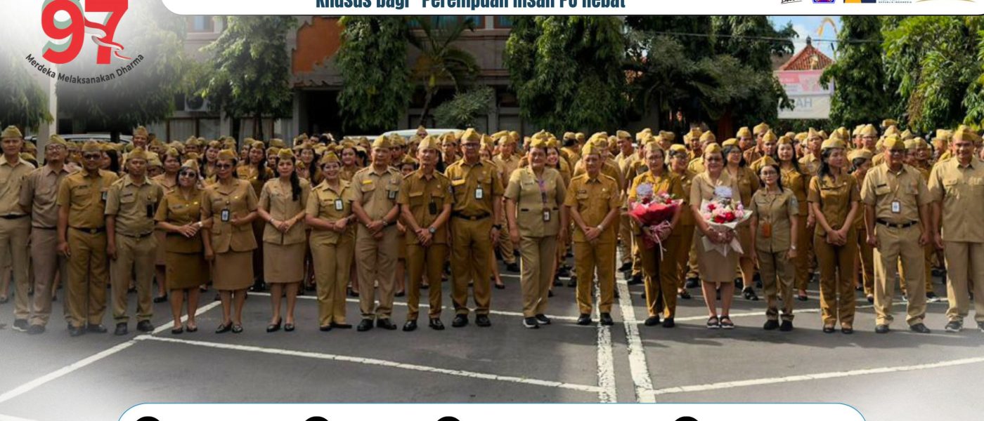 Rayakan Hari Ibu ke-97, Dinas PUPRKIM Provinsi Bali Beri Penghormatan Khusus bagi “Perempuan Insan PU Hebat”