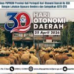 Peringati Hari Otonomi Daerah XXX, Dinas PUPRKIM Provinsi Bali Teguhkan Semangat “Asta Cita”