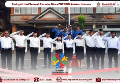 Dinas PUPRKIM Bali Adakan Upacara Bendera Peringati Hari Sumpah Pemuda Ke-95