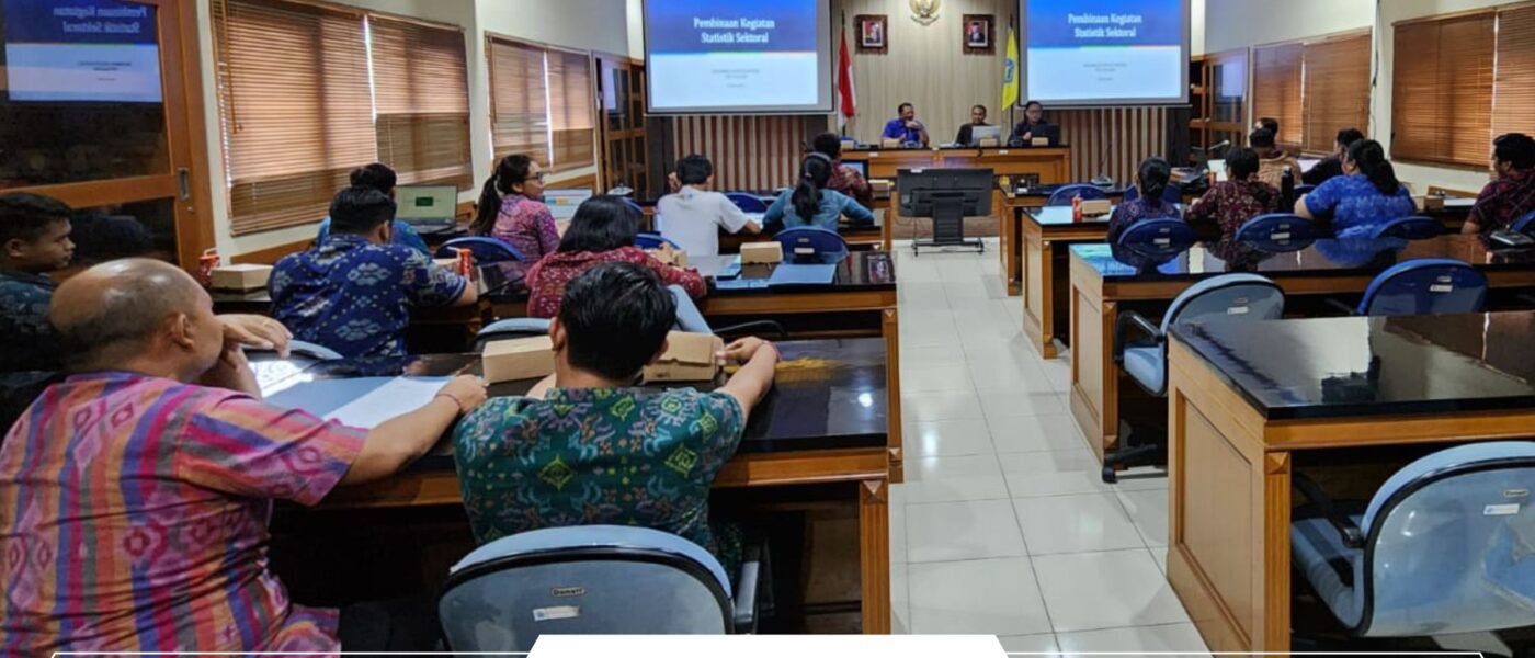 Gandeng BPS Provinsi Bali, Dinas PUPRKIM Adakan Kegiatan Pembinaan Statistik Sektoral