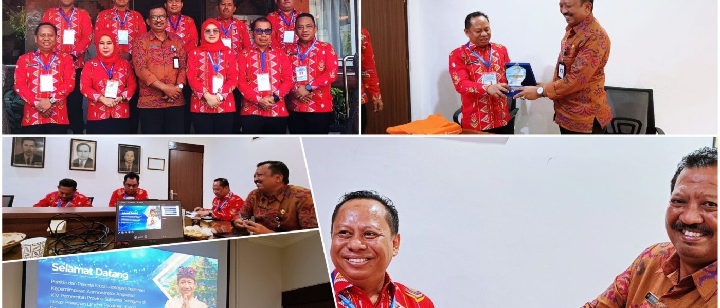 Dinas PUPRKIM Provinsi Bali Terima Kunjungan Studi Lapangan Pemerintah Provinsi Sultra