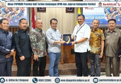 Dinas PUPRKIM Terima Kunjungan Studi Banding DPRD Kabupaten Kerinci Provinsi Jambi