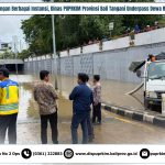 Kolaborasi Dinas PUPRKIM Dengan Berbagai Pihak Bergerak Cepat Atasi Banjir di Underpass Dewa Ruci