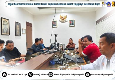 Dampak Cuaca Ekstrem, Dinas PUPRKIM Bali Gelar Rapat Internal Bahas Langkah Cepat Penanganan Infrastruktur