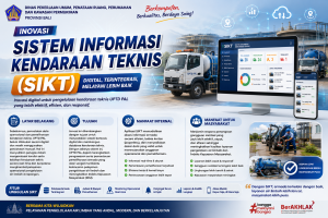 Inovasi Transformasi Digital Pelayanan Air Limbah di Bali: Inovasi SIKT sebagai Ujung Tombak Keandalan Armada UPTD PAL