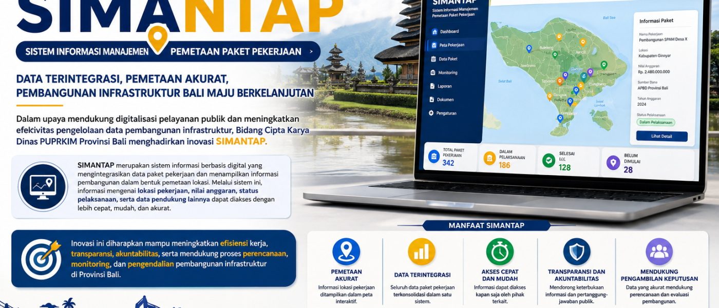 Inovasi Urusan Pekerjaan Umum dan Penataan Ruang – SIMANTAP